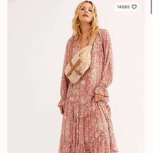 Feeling Groovy Maxi Dress - Free People